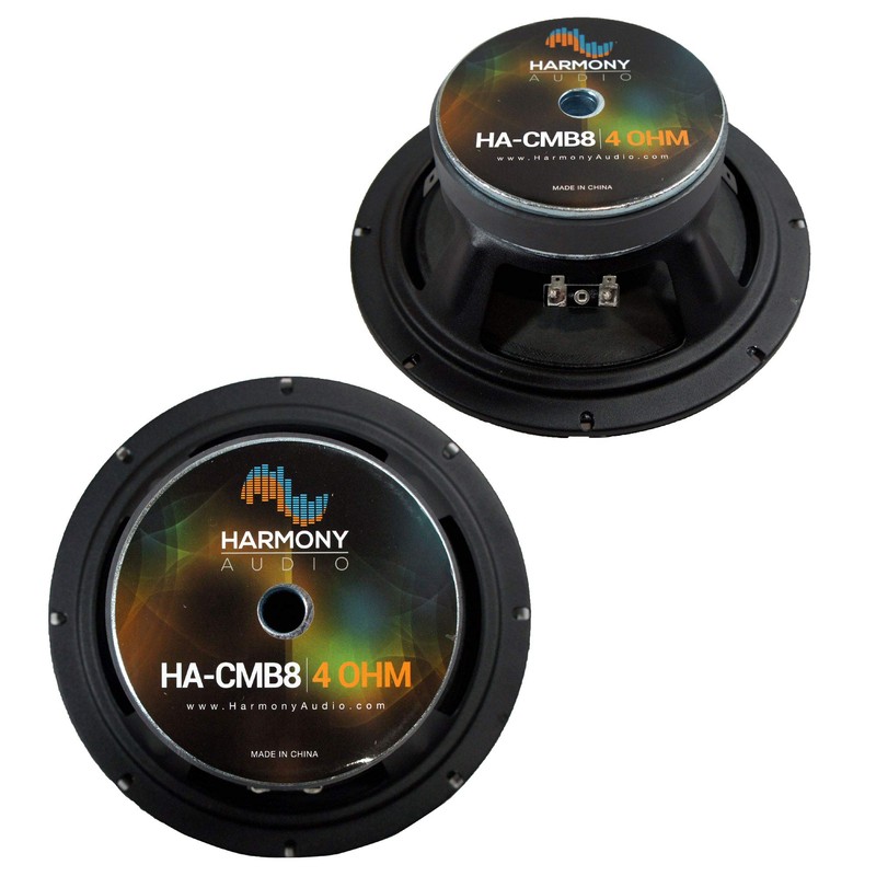 Harmony Audio HA-CMB8 Car Stereo Cabron Mid Bass Mid Range