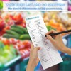 Weekly Meal Planner Notebook - 8.5x11", 50 Sheets, Magnetic, Wall-Mountable