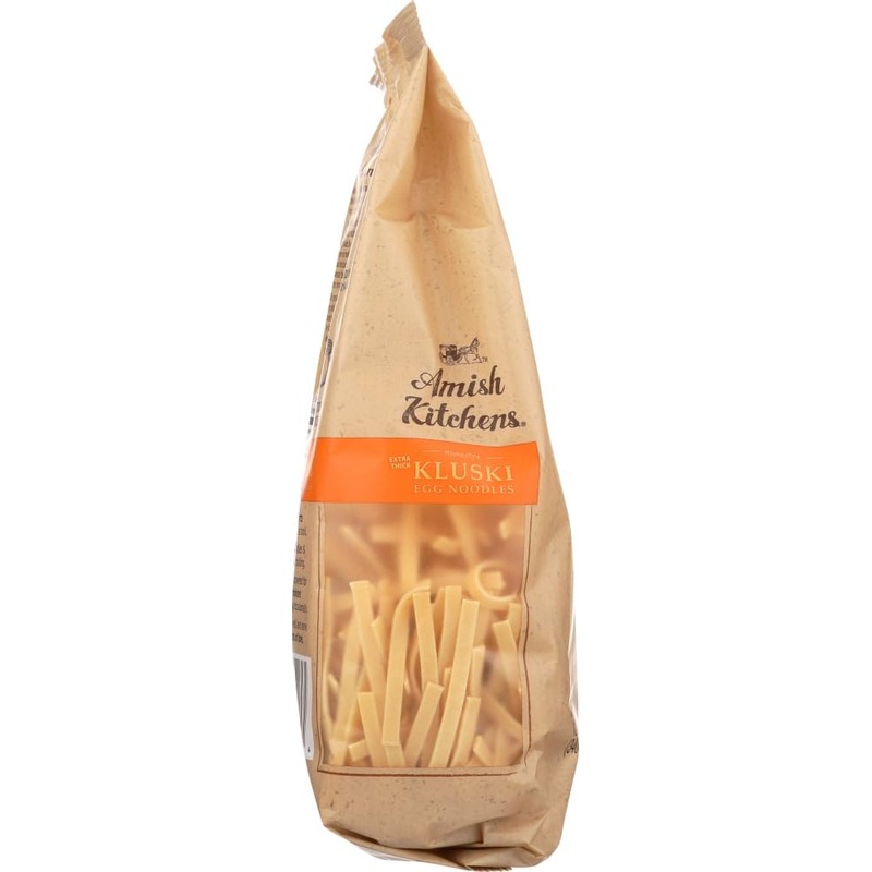 Amish Kitchens Extra-Thick Kluski Egg Noodles, 12-Ounce Bags (Pack of