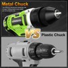 WorkBless 12V Brushless Power Drill, Cordless Drill with LCD Smart