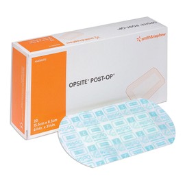 SMITH & NEPHEW INC Opsite Post-Op Transparent Waterproof Dressing 6-1/8" x 3-3/8" BX of 20
