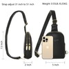 INICAT Small Crossbody Sling Bags for Women Vegan Leather Cell