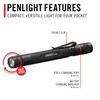 Coast HP3R 385 Lumen Rechargeable LED Penlight with Twist Focus,