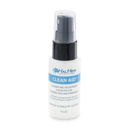 Hal - Hen Clean Aid Hearing Aid Cleaning Spray  1 fl oz