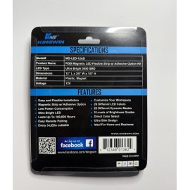 Asus Kingwin RGB Magnetic LED Flexible Strip w/ Adhesive Option