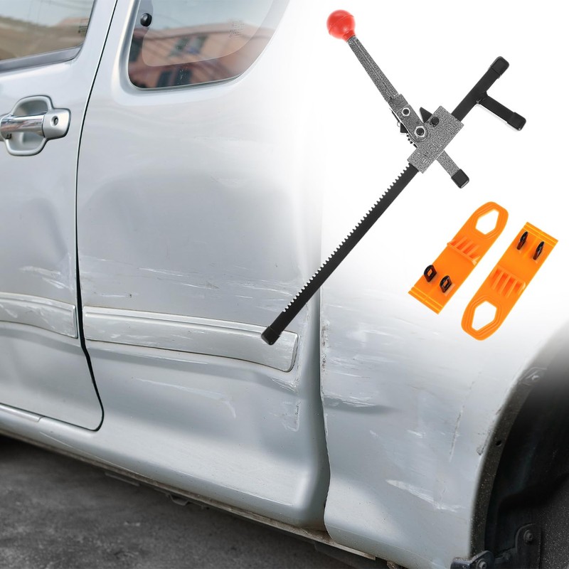 QWORK Car Dent Repairing Tool, Sheet Metal Puller & Automobile