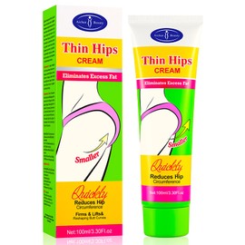 AICHUN BEAUTY Crema Para Caderas Delgadas: Elimina El Exceso De Grasa, Reduce La Circunferencia De La Cadera, Reafirma, Levanta Y Remodela Las Curvas De Los Glúteos. 100 Ml/3,3 Fl. Oz.