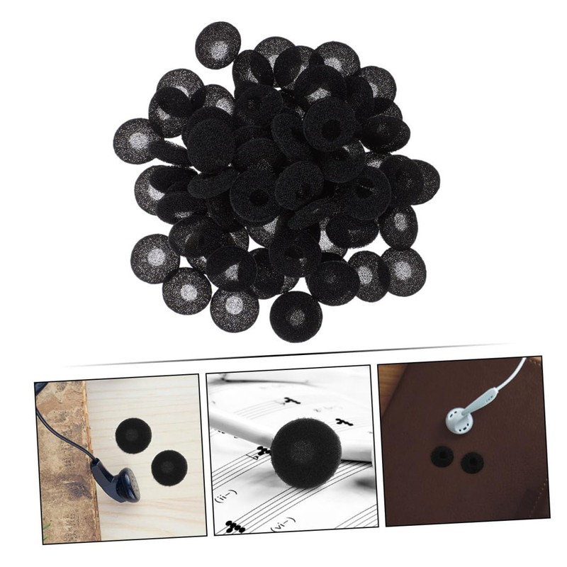 SHINEOFI 200Pcs Earbud Covers Comfortable Replacement Ear Bud Pads Durable