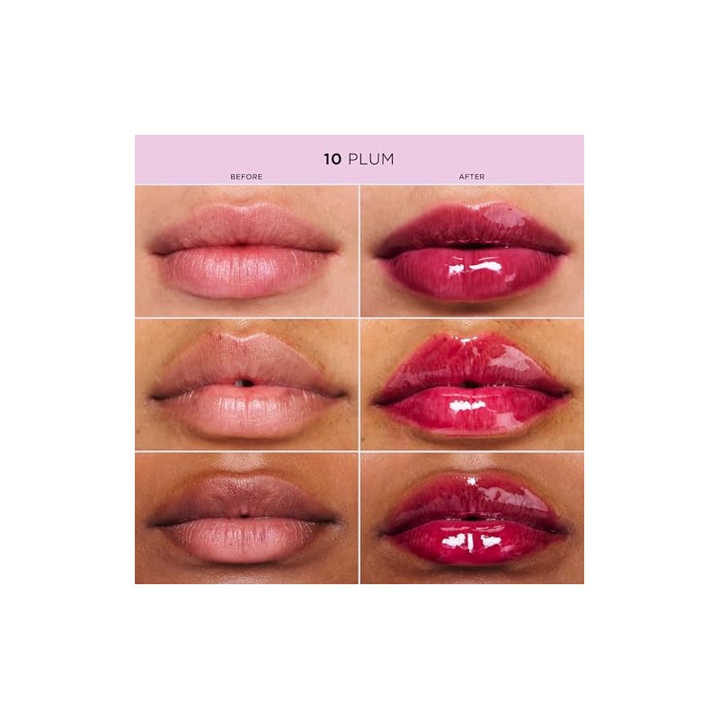 Lip Comfort Oil - 10 Plum by Clarins for Women