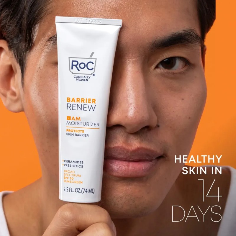Crema Hidratante De Día Roc Barrier Renew Spf 30 Con