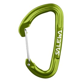 SALEWA Unisex - Adult Hot G3 Wire Carabiner, Green, Regular