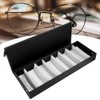8 Grids Portable Glasses Display Case Travel Sunglasses Storage Case