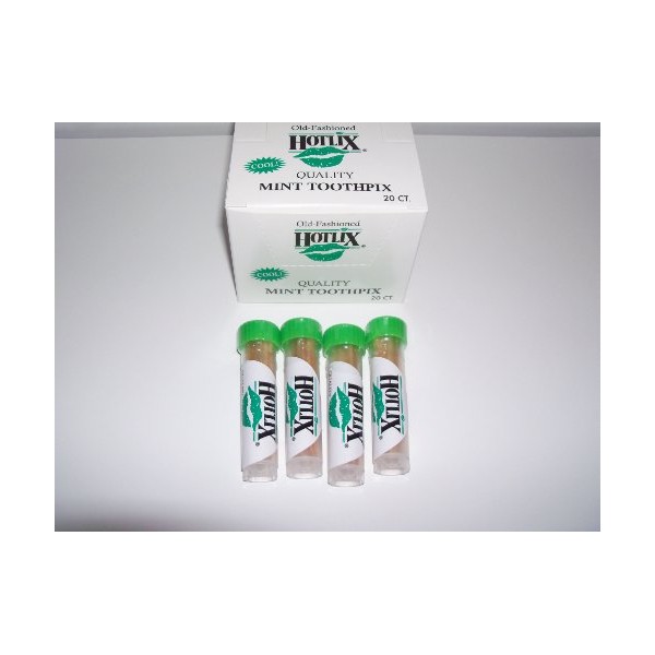 Mint Flavored Toothpicks- 4 Pack by Hotlix