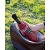 Chakipee Umbrella Windproof Strong Compact Travel Red Pocket Automatic Reflective