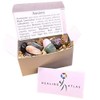 Anxiety Healing Gemstone Kit - Tumbled Stones for Peace, Strength,
