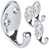 RICOO MH014-S4 Coat Hooks, Wall Hooks, Wall Hooks, Set of