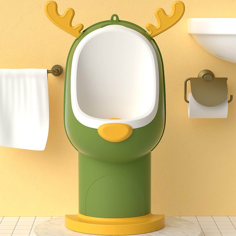 Cartoon Potty Training Urinal Adjustable Wall Mounted Standing Potty Practice