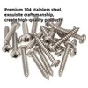 M3*14 Phillips Pan Head Wood Screws 304 Stainless Steel Self-Tapping