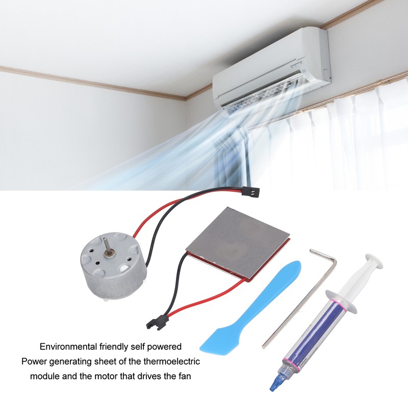 Fireplace Fan Motor Eco Friendly Power Generation Sheet Stove Refrigerator