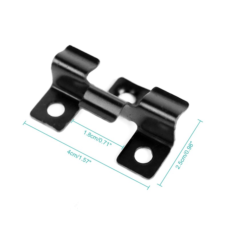 100 Pcs Composite Decking Clips, Btstil Fastener Board Clip Composite
