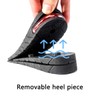 FIBOUND Increasing Soles, Shoe Insoles, Height Booster, for Unisex Men,