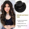 FFWTPY Clip-In Extensions for Women and Comb Set Ponytail Hairpiece