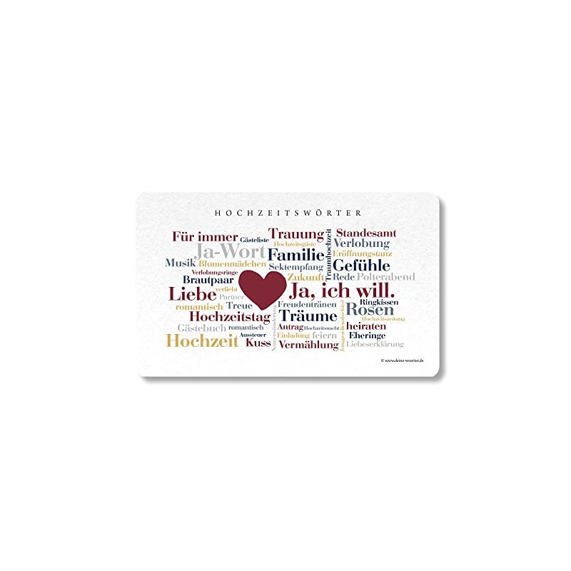 Wedding Words Breakfast Board