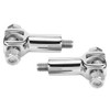 1 Pair Passenger Foot Pegs Support Mount Clevis Kit for