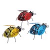 3pcs Solar Bee Lights Cute Innovative Iron Art Solar Powered