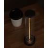 HAPYGI Indoor/Outdoor Portable Metal Table Lamp, Rechargeable Wireless Touch Switch