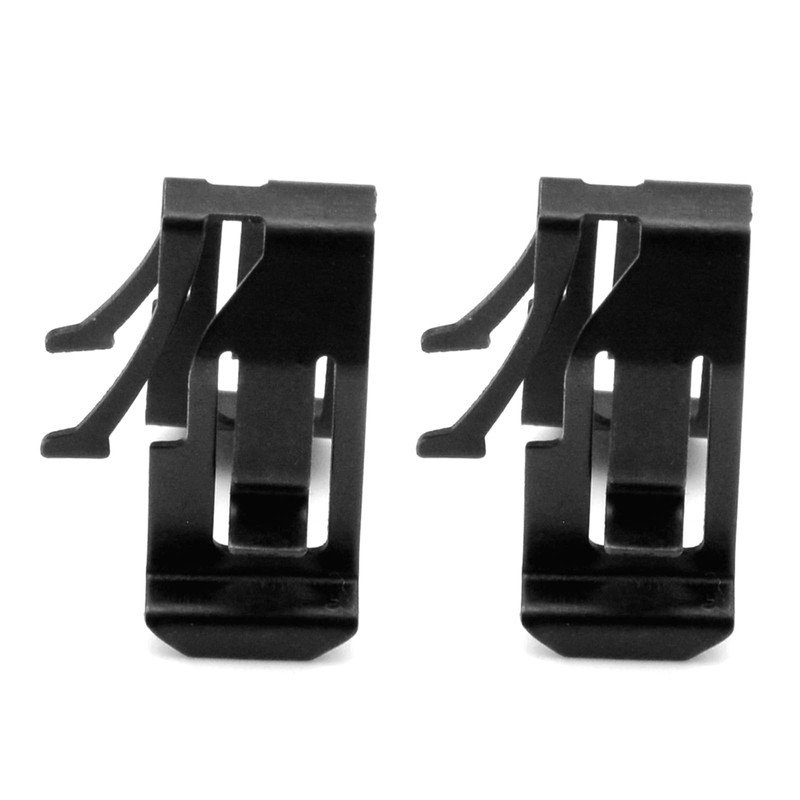 HAOTOM 2Pcs Sun Visor Clip Retainer Brackets Interior Right &