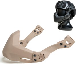 fma tactical airsoft mask half face mask tactical helmet airsoft protective mask folding half seal mask for cs game cosplay (A, Sand)