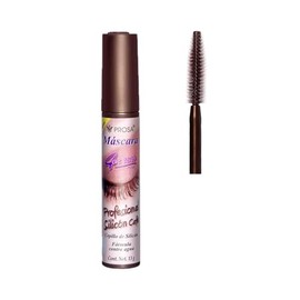 Kit Máscara de pestañas Profesional Prosa + Labial liquido mate y delineador retractil IVY |Maquillaje Ojos y Labios (Cafe)