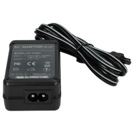 vhbw CAMERA ADPATER CHARGER suitable for SONY Cybershot DSC-TX9, DSC-TX10, DSC-TX55, DSC-TX100V etc. replaces AC-LS5, AC-LS5K