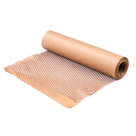 SAX Honeycomb Packaging Paper - 100% Recycled Paper with 3D Honeycomb Structure, Flexible & Malleable, Ideal for Fragile Items & DIY Projects, 20 cm x 20 m Roll