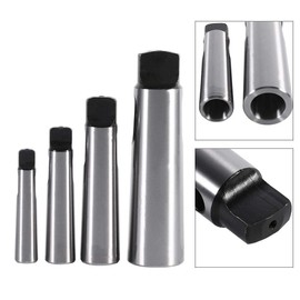 Drill Sleeve, Tapered Adapter, Tapered Drill Sleeve, MT1 to MT2, MT2 to MT3, MT3 to MT4 Selectable, Lathe Tool (3-4)