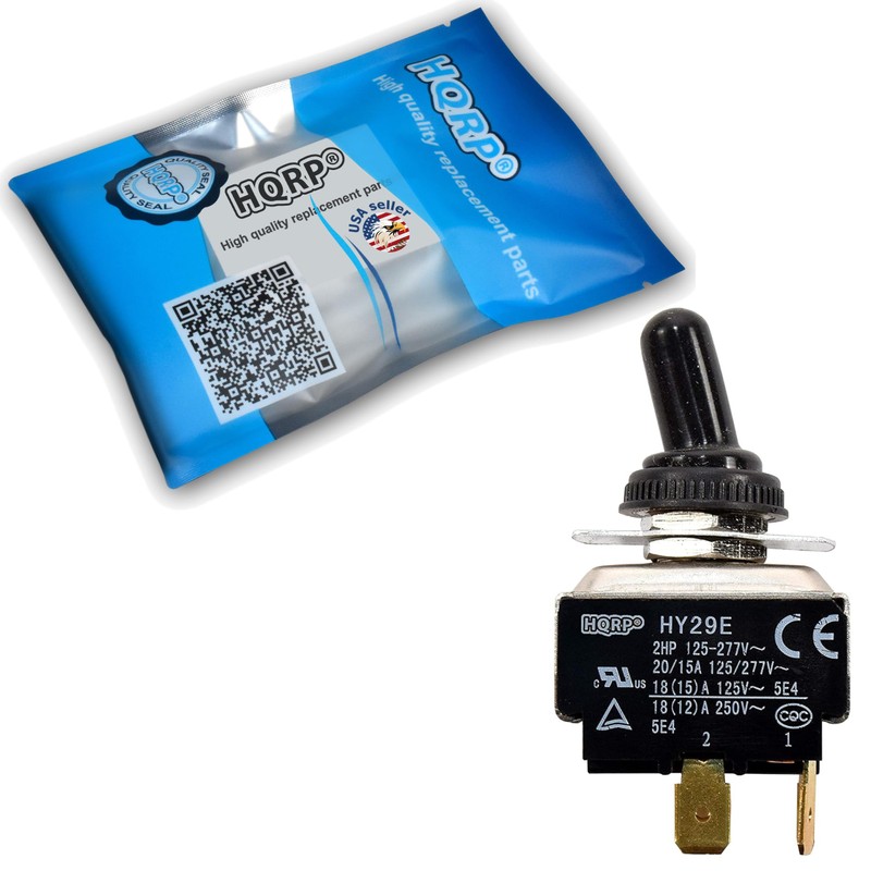HQRP 4-Pin Toggle Switch Compatible with MK Diamond 154310 MK-100
