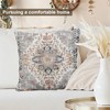 ZSYTZL Boho Throw Pillow Covers 20x20 inch Set of 2,Soft