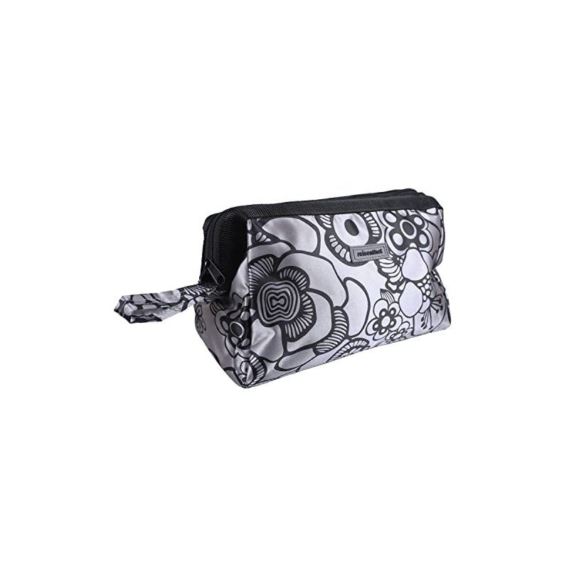 reisenthel Cosmetic Bag Plastic Black Silver 26 x 13.5 x