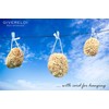 Givereldi Power Exfoliator Natural Sea Sponge - Strong, Durable, Unbleached,