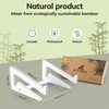 MY FAT GORILLA Bamboo Laptop Stand, Ergonomic Universal Holder for