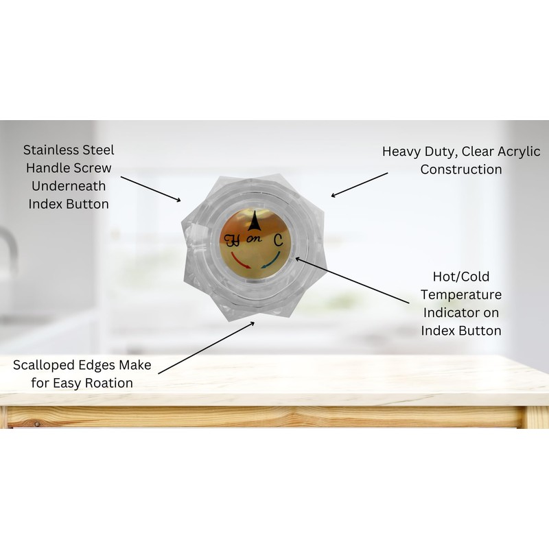 T & T Hardware Replacement Faucet Handle Compatible with Delta