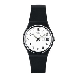 Swatch Gent Standard Once Again Quartz Watch, Black