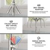FORIOUS Kitchen Faucet with Pull Down Sprayer, Modern Single Hole