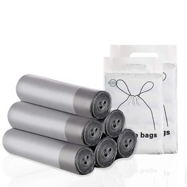 Bin Liners Bilieasy Fixing Tape Bin Liners 10L-15L 5 Rolls 75 Bags