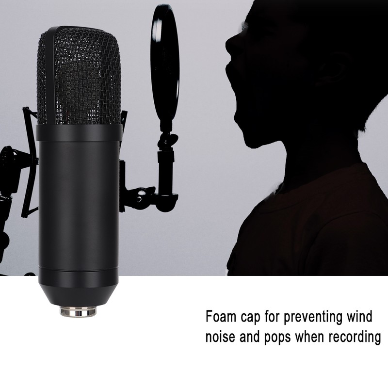 Portable Condenser USB Microphone for PC Laptop with Tripod Stand