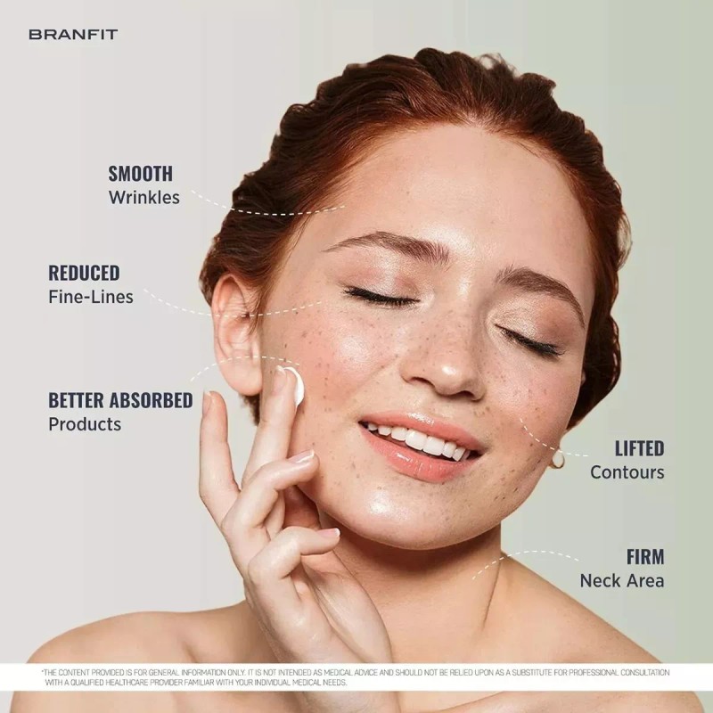 NJ Rodillo De Cuarzo Rosa Guasha Belleza Facial Masaje