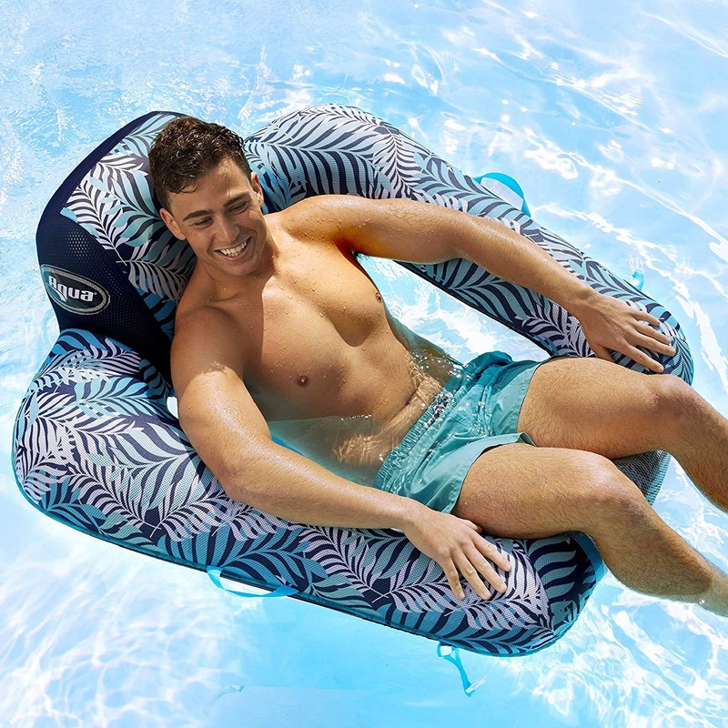 Aqua Zero Gravity Pool Chair Float – Inflatable, Heavy-Duty Adult