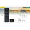 Nitecore FSP30 30W Foldable Solar Panel IPX5 Waterproof -2 USB-A