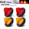 2 Amber + 2 Red Ledvillage 2 Inch 12V DC